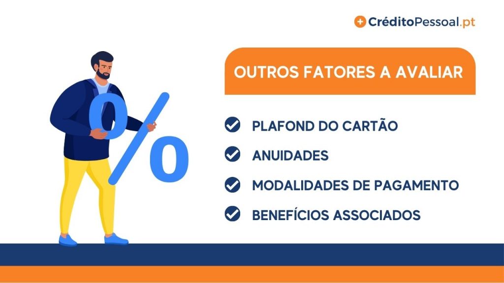 fatores para escolher melhor cartão de crédito online